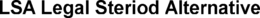 LSA LEGAL STERIOD ALTERNATIVE trademark