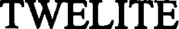 TWELITE trademark