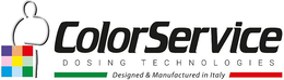 COLORSERVICE DOSING TECHNOLOGIES DESIGNED & MANUFACTURED IN ITALY trademark