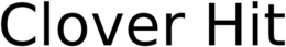 CLOVER HIT trademark