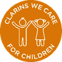 CLARINS WE CARE FOR CHILDREN trademark