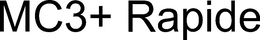 MC3+ RAPIDE trademark