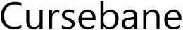 CURSEBANE trademark