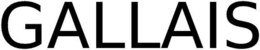 GALLAIS trademark