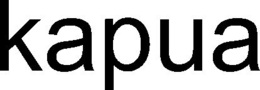 KAPUA trademark