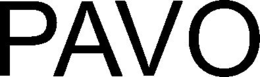 PAVO trademark