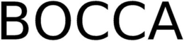BOCCA trademark