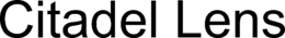 CITADEL LENS trademark