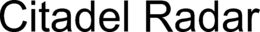 CITADEL RADAR trademark