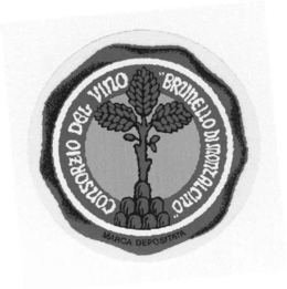 CONSORZIO DEL VINO"BRUNELLO DI MONTALCINO" MARCA DEPOSITATA trademark