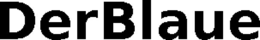 DERBLAUE trademark
