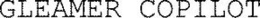 GLEAMER COPILOT trademark