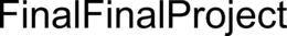 FINALFINALPROJECT trademark