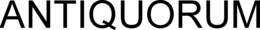 ANTIQUORUM trademark
