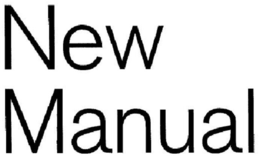 NEW MANUAL trademark