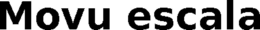 MOVU ESCALA trademark