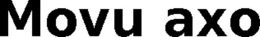 MOVU AXO trademark