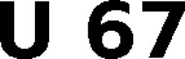 U 67 trademark