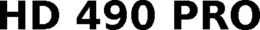 HD 490 PRO trademark