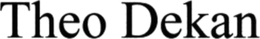 THEO DEKAN trademark
