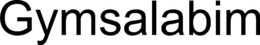 GYMSALABIM trademark