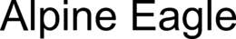 ALPINE EAGLE trademark