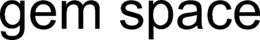 GEM SPACE trademark
