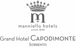 M MANNIELLO HOTELS SINCE 1878 GRAND HOTEL CAPODIMONTE SORRENTO trademark