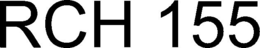 RCH 155 trademark