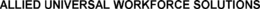 ALLIED UNIVERSAL WORKFORCE SOLUTIONS trademark