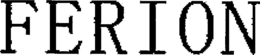 FERION trademark