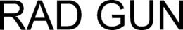 RAD GUN trademark