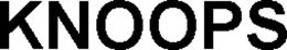 KNOOPS trademark