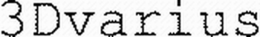 3DVARIUS trademark