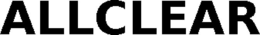 ALLCLEAR trademark