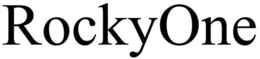 ROCKYONE trademark