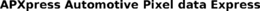 APXPRESS AUTOMOTIVE PIXEL DATA EXPRESS trademark