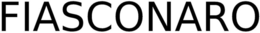 FIASCONARO trademark