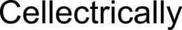 CELLECTRICALLY trademark