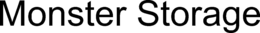 MONSTER STORAGE trademark