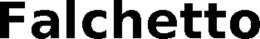 FALCHETTO trademark
