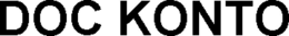 DOC KONTO trademark