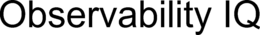 OBSERVABILITY IQ trademark