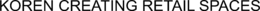 KOREN CREATING RETAIL SPACES trademark