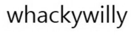 WHACKYWILLY trademark