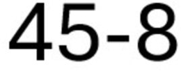 45-8 trademark