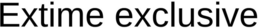 EXTIME EXCLUSIVE trademark