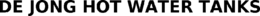 DE JONG HOT WATER TANKS trademark