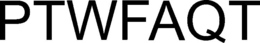 PTWFAQT trademark