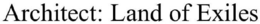 ARCHITECT: LAND OF EXILES trademark